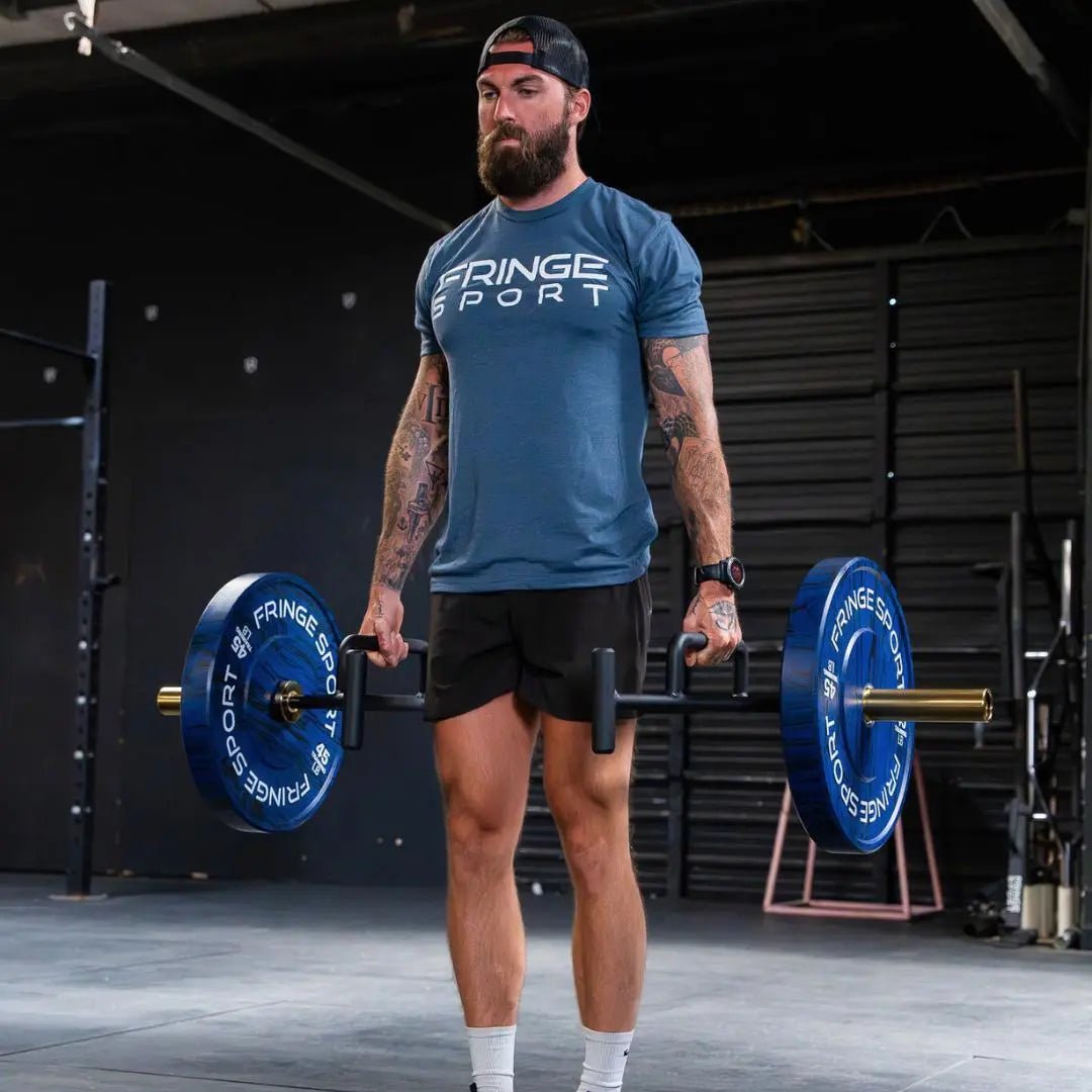 Fringe Sport Midas Open Trap Bar v1.2 – Premium Gold Titanium Trap Bar With Built  In Deadlift Jack - Peak Performance Supply