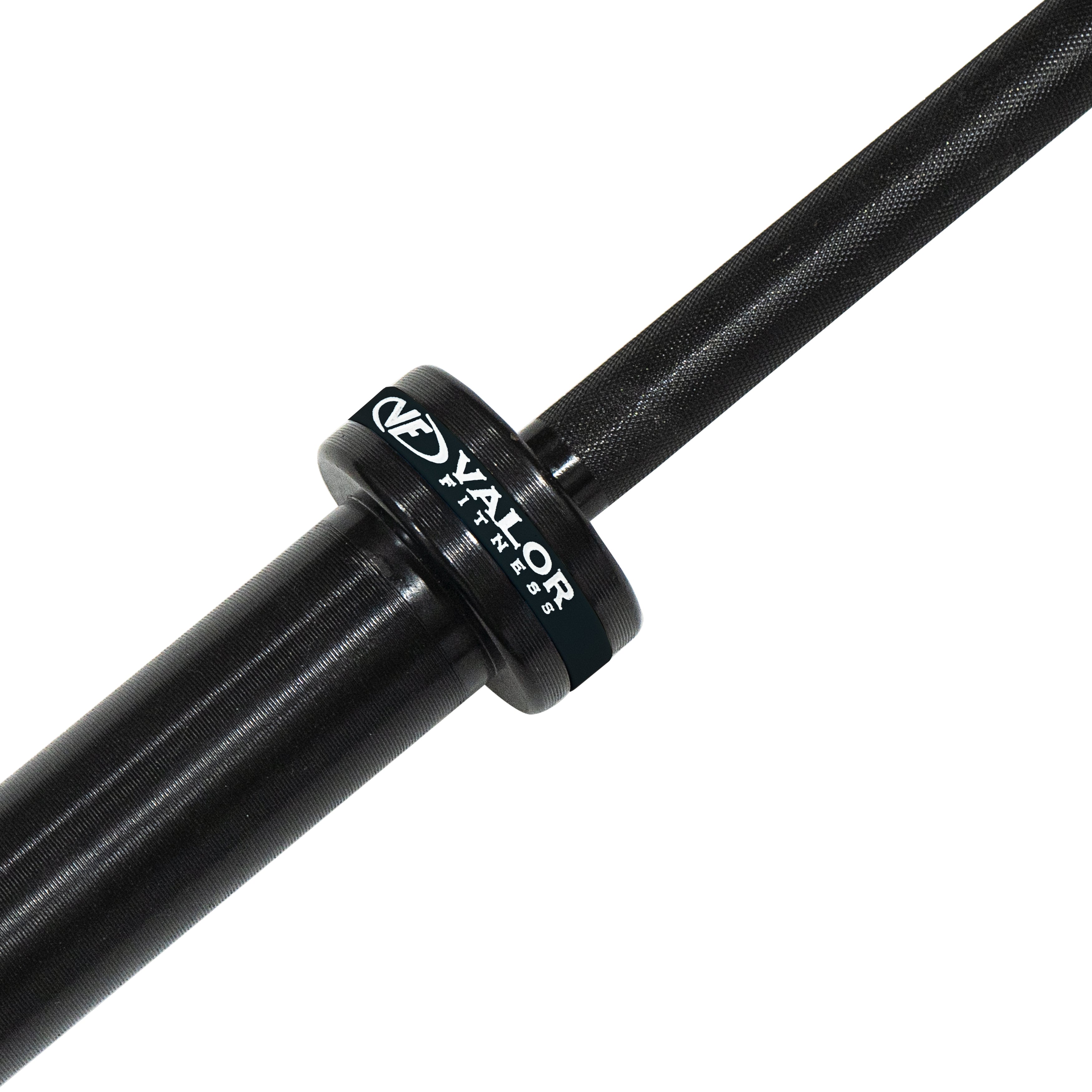 Valor Fitness Black Olympic Bearing Barbell