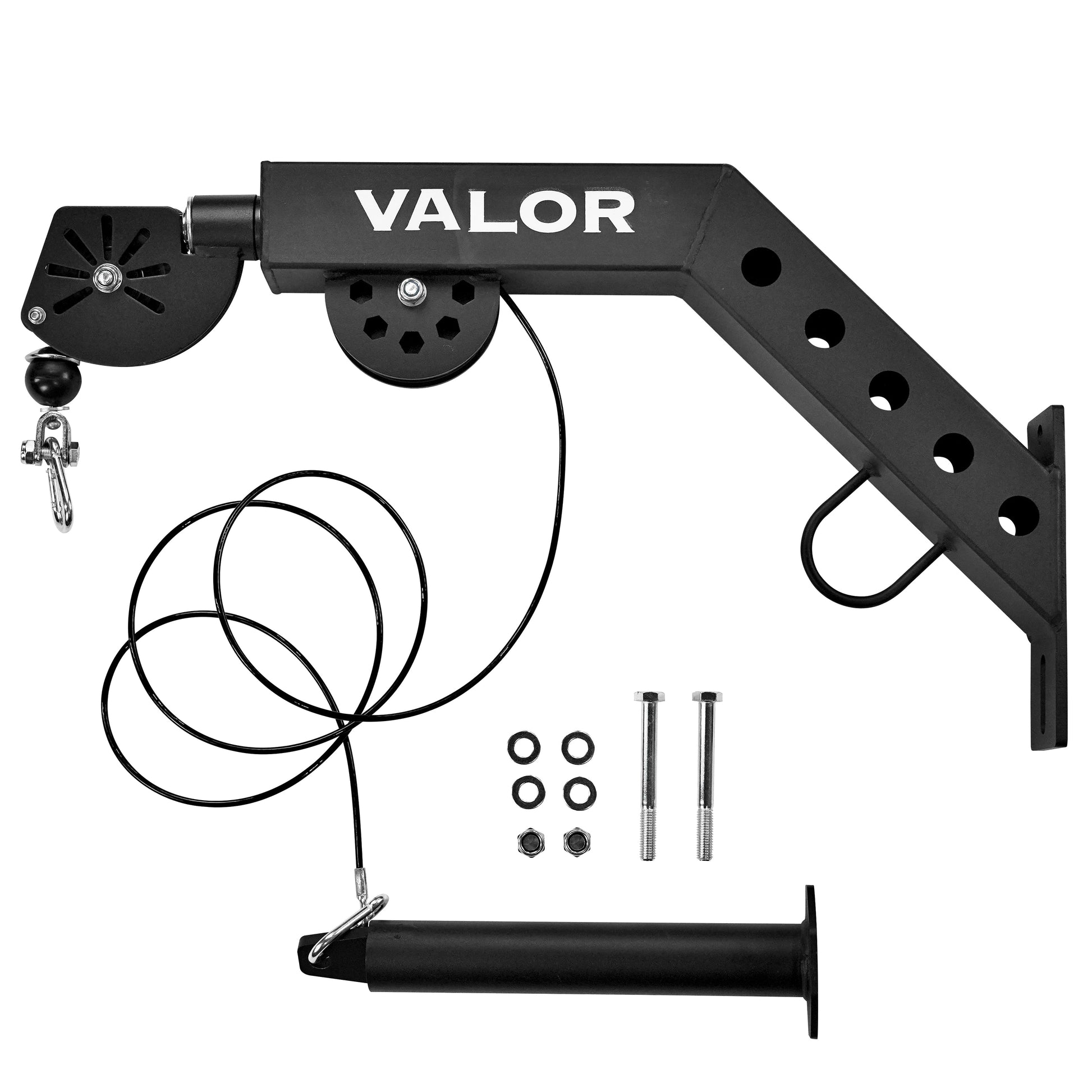 Valor Fitness Rack Mounted Cable Pulley System for 3x3 Rigs - Peak Performance Supply