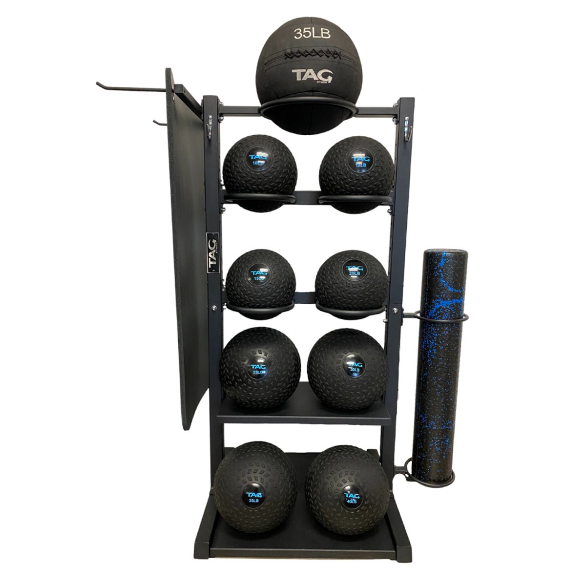 TAG Fitness Tire Tread Slam Ball – Weather - Resistant Rubber, 5–40 lb Options - Peak Performance Supply