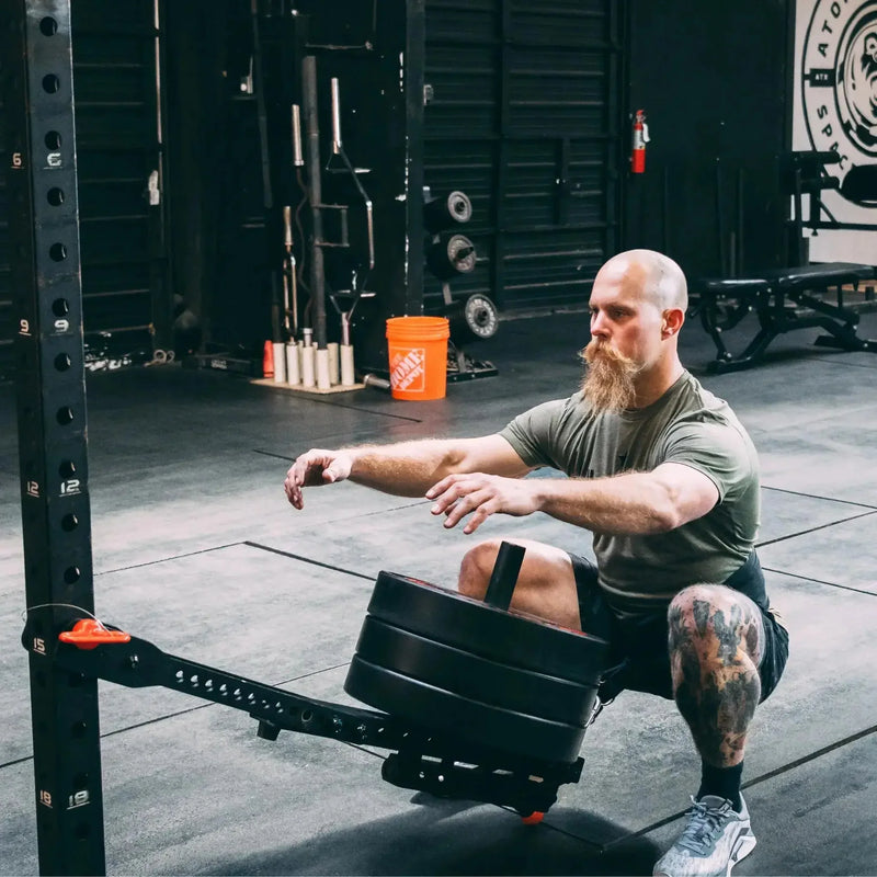 Fringe Sport Universal Belt Squat System | Mammoth Belt Squat Attachment (900 lb Capacity, Fits All Racks)