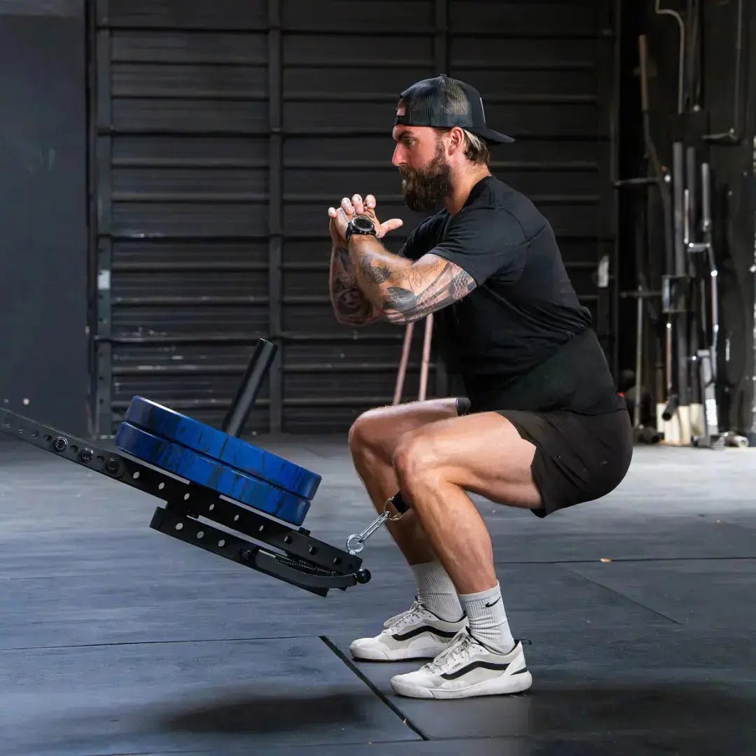 Fringe Sport Universal Belt Squat System | Mammoth Belt Squat Attachment (900 lb Capacity, Fits All Racks)