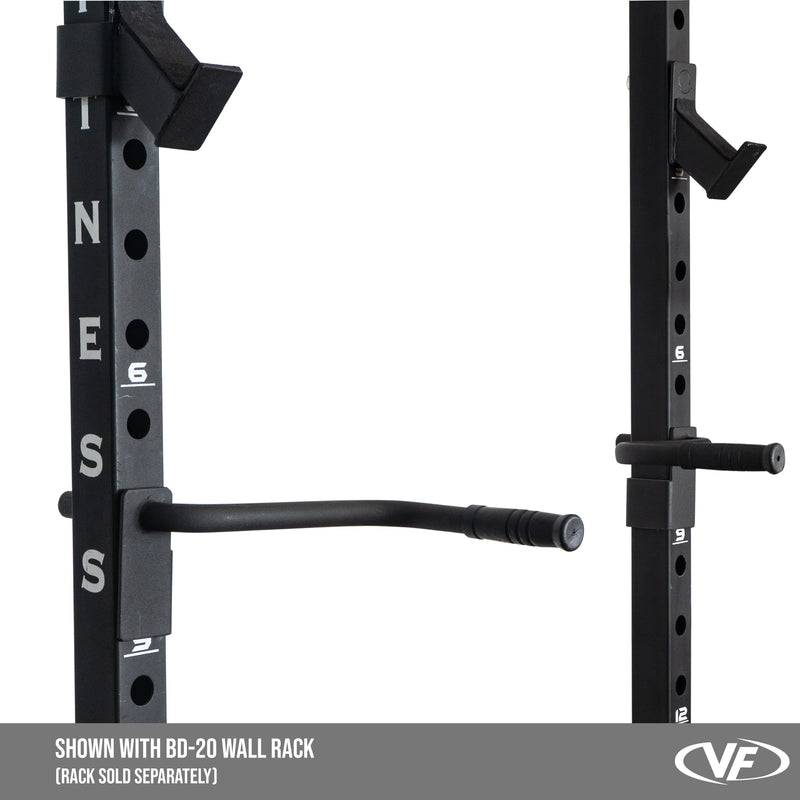 Valor Fitness Dip Handle Attachments for 2.5x2.5 Power Racks - Peak Performance Supply