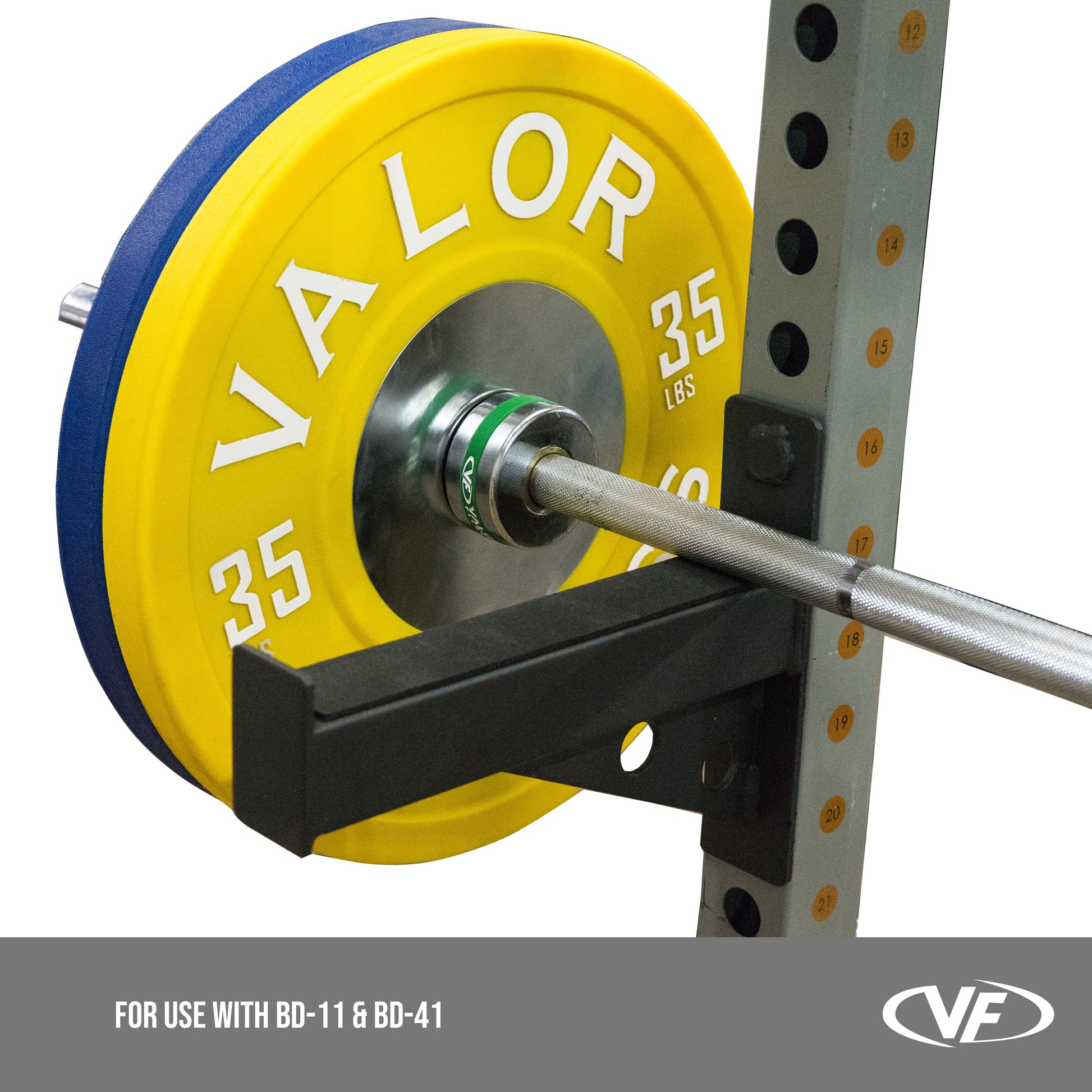 Valor Fitness Safety Spotter Arm Attachments for 2.5x2.5 Power Racks - Peak Performance Supply