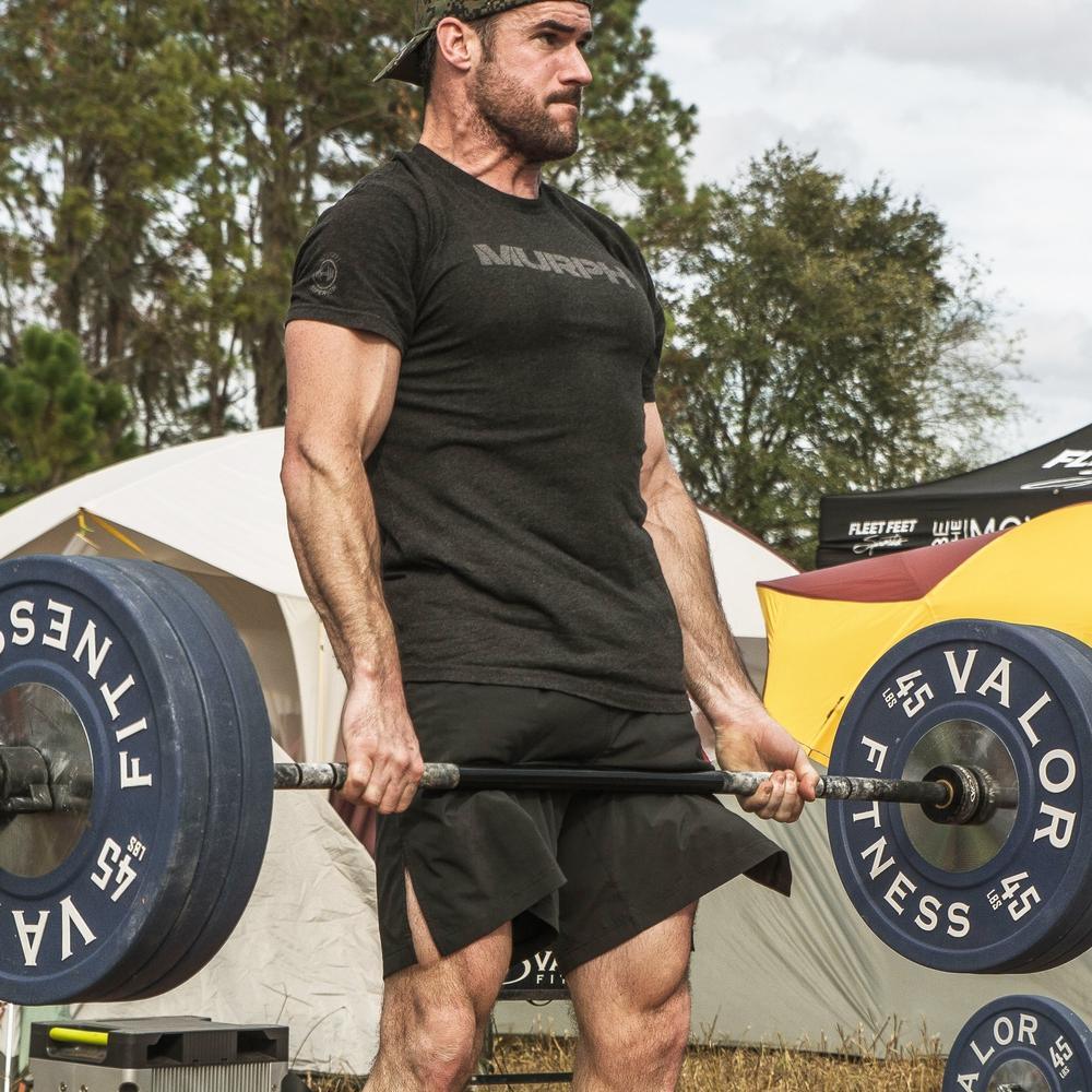 Valor Fitness Black Olympic Bearing Barbell