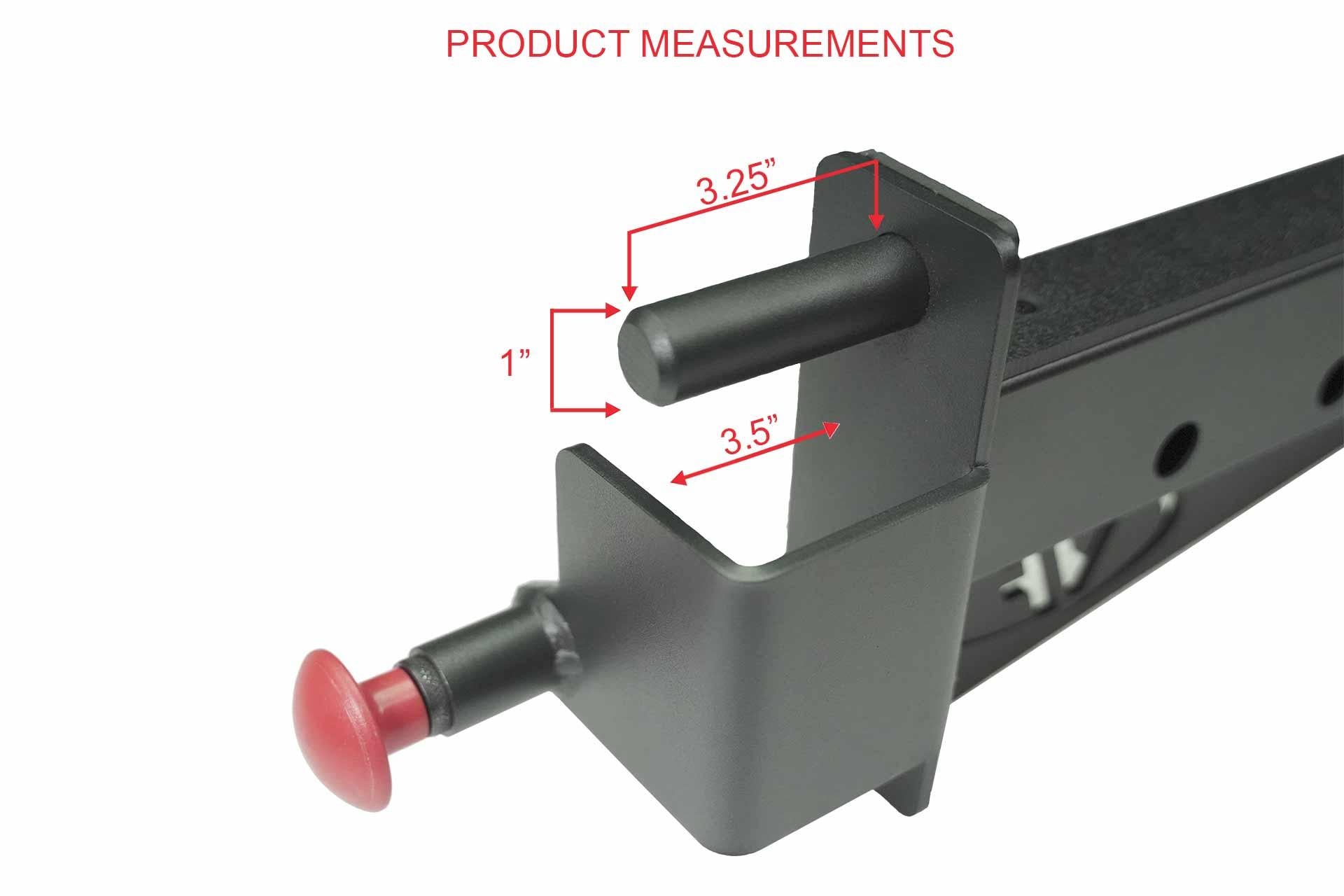 Valor Fitness Safety Spotter Arms for 3x3 Rigs - Peak Performance Supply