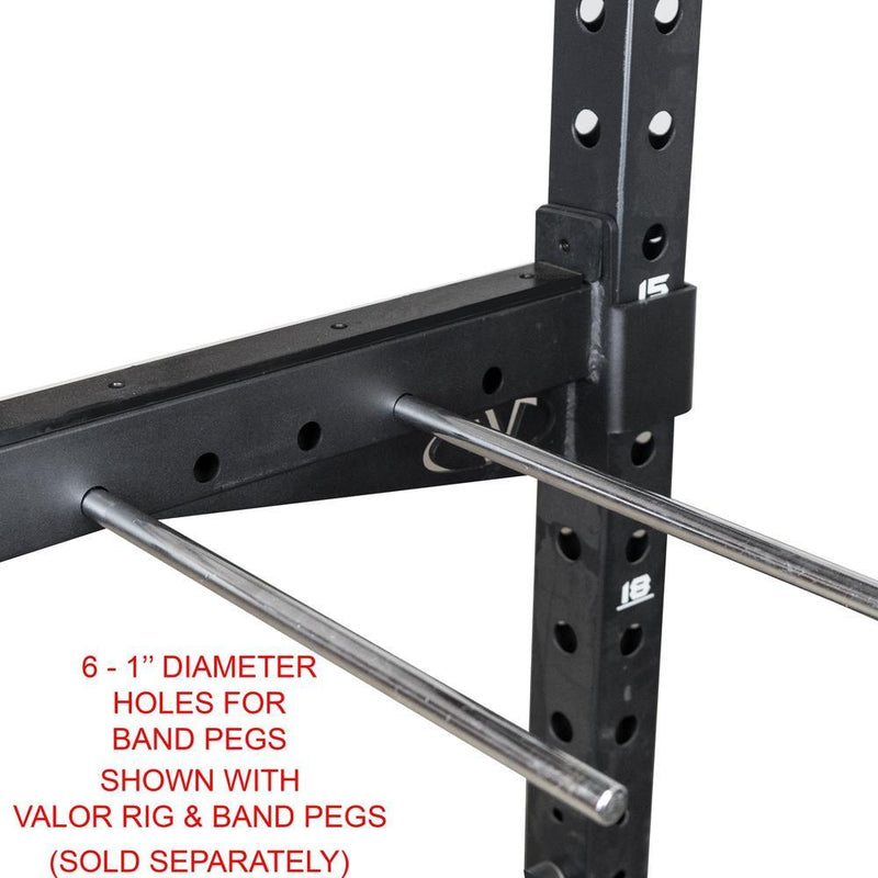 Valor Fitness Safety Spotter Arms for 3x3 Rigs - Peak Performance Supply